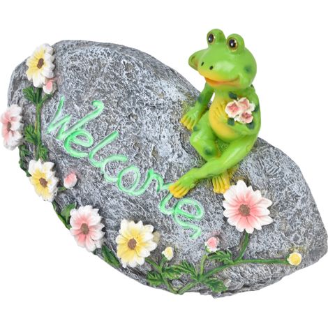 Sculpture de grenouille en résine durable et imperméable, très fine et ravissante, ornement animalier pour la décoration du salon (1/5)