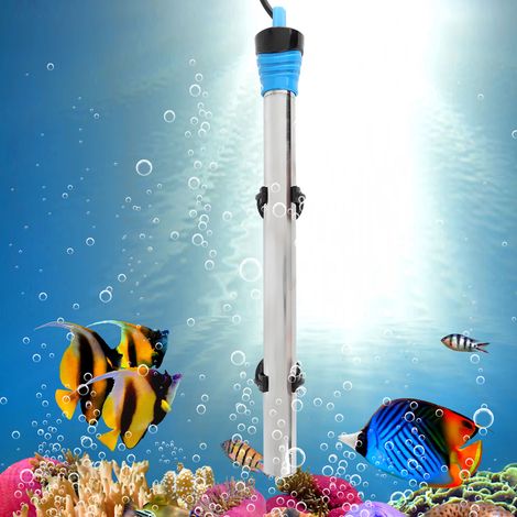 Tige chauffante automatique à température constante en acier inoxydable pour aquarium (1/5)
