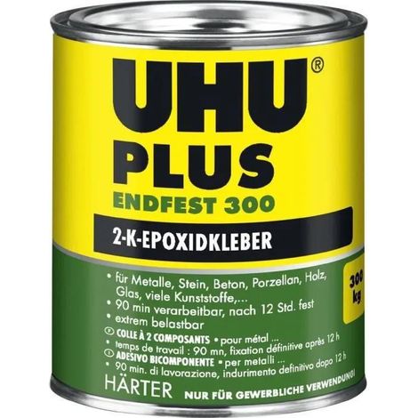 UHU Plus Pegamento 2 componentes Endfest 300 740g opaco