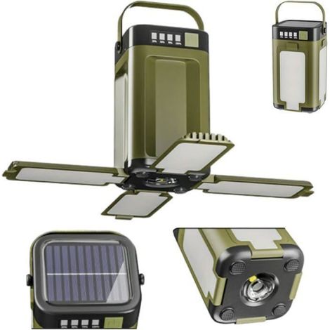 Lampe torche - Lampes torches - Lampe torche portable - Lanterne de camping LED pliable pour l'extérieur - Lampe de camping (1/4)