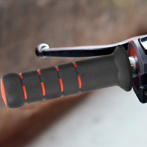 Stück universelle, rutschfeste Lenkergriffe aus Gummi für Motorräder und Elektrofahrzeuge (gelb) (1/5)