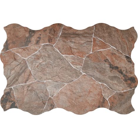 Carrelage effet parement Galets lave 44x66 cm - Reflex Boutique (1/3)