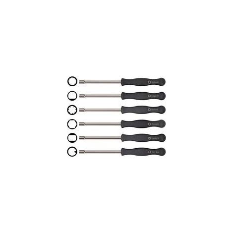 Jeu de tournevis pour carburateur, outil de réglage 6 pièces adaptable sur Husqvarna 125 135 136 137 141 141 235 235e 236 236e 240 240e 435 435e 440e de McCulloch Partner tronçonneuses Poulan