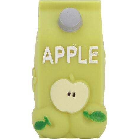 Bouteille à mâcher interactive et résistante aux morsures pour chiens de petite et moyenne taille, en forme de pomme. (1/5)