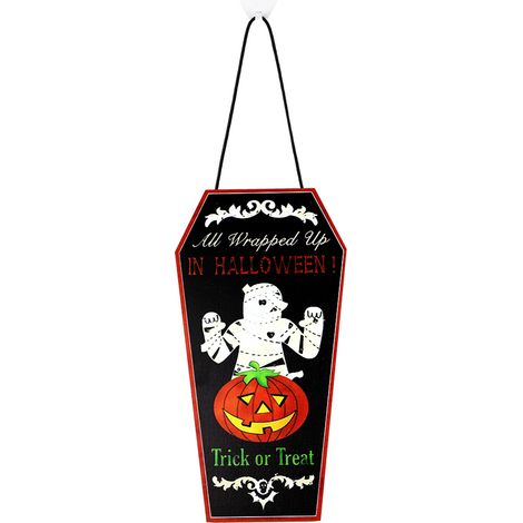 Lanterne LED d'Halloween à suspendre et décoration pour une fête sur le thème des fantômes (2 jm01290 2 jm01290) (1/5)
