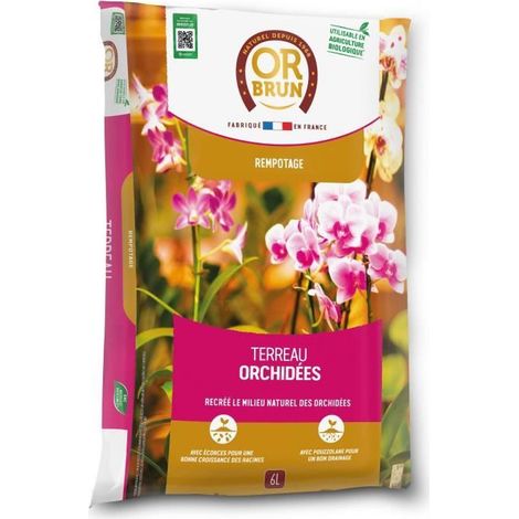 OR BRUN - Terreau orchidées UAB 6 L / nc