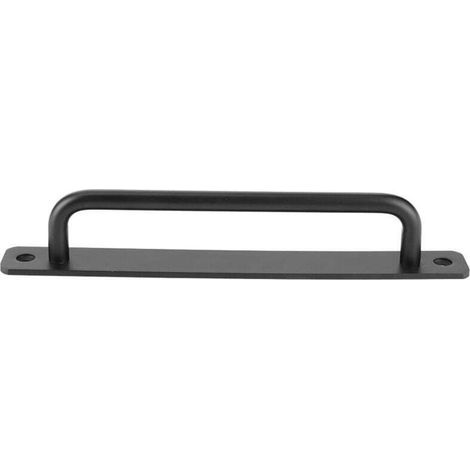 Maniglie per porte scorrevoli in stile fienile, maniglia per cancello in lega di alluminio a scorrimento fluido, elegante maniglia per porte scorrevoli in stile fienile per armadi, guardaroba, garage, (1/4)
