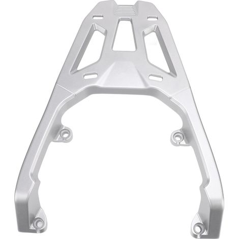 Porte-bagages arrière de moto en alliage d'aluminium, rangement pratique, support de transport de fret, support de remplacement pour SYM Husky ADV 150 2023 à 2024, argent (1/5)