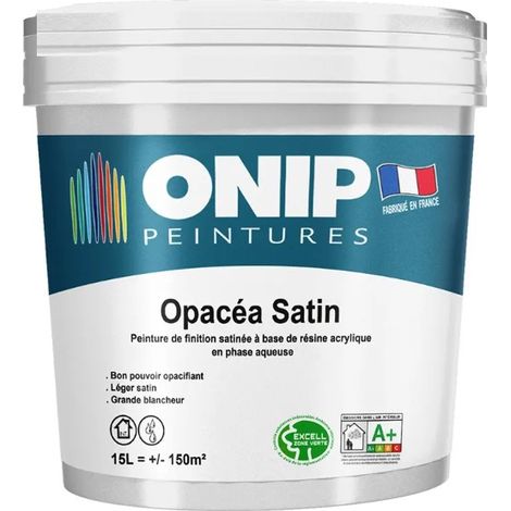 PEINTURE INTERIEURE OPACEA SATIN 15L - ONIP