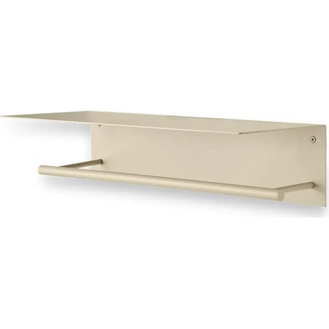 [GEBRAUCHT] B-Ware Ferm Living Handtuchregal Ablage Badezimmer Cashmere Edelstahl Stauraum Beige