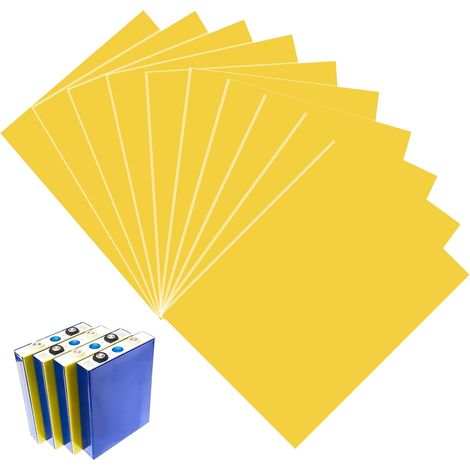 10 pièces plaques isolantes, Epoxy Board plaque isolante, 3240 planche isolante pour les packs de batteries de bricolage résistance aux hautes et basses températures(20.3cmx17.2cmx0.05cm) (1/5)