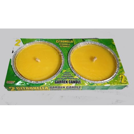 Citronella 2 pezzi in carta stagnola diametro Cm. 15 Confezione 16 Set