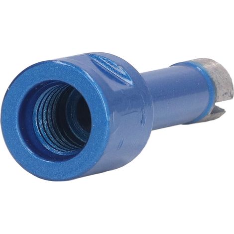 Foret trépan diamanté M14 filetage femelle, ouvreuse alésage frittée, perçage manuel marbre granit 12mm (1/5)