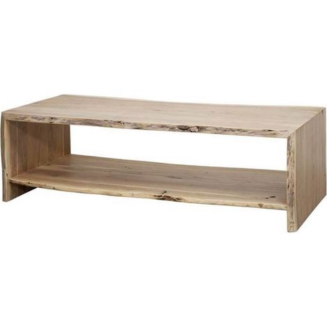 tavolino da salotto in legno di Acacia 150x70x45 acacia naturale laccato PURE ACACIA 309