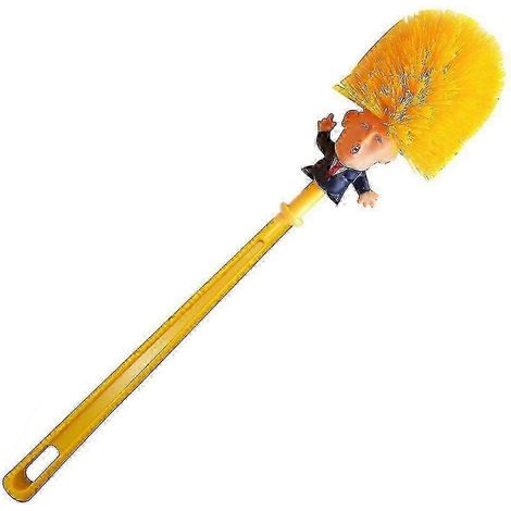 Brosse de toilette multifonctionnelle humoristique à l'effigie de Donald Trump (A) (1/5)
