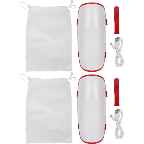 Lot de 2 appareils de massage des mollets par électrostimulation EMS, chaleur infrarouge, soulagement fatigue et douleurs musculaires, usage domestique (1/5)