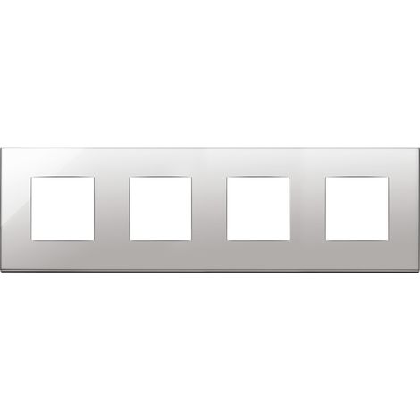 VIMAR - 22669.81 Plaque 8M (2+2+2+2)int71 nickel