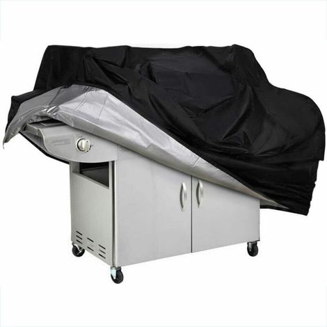 Funda para parrilla, funda para barbacoa, lona protectora, funda impermeable, 125 cm de altura