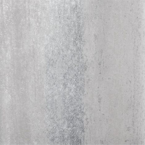 Muriva Sienna Ombre Silver Grey Wallpaper Washable Heavyweight Metallic Vinyl (1/4)