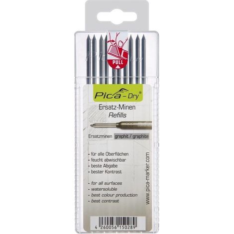 Pica DRY Minen-Set Graphit 10 präzise Teile