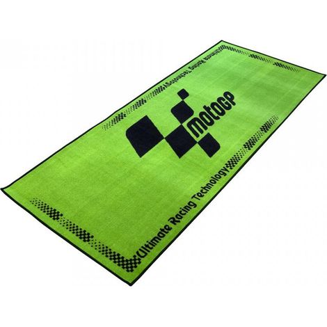 umweltmatte biketek garage mat motogp grün schwarz für (1/2)