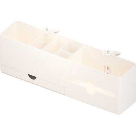 Beyamis Porte-crayons NBX 35,8cm – rangement latéral, compartiments, maison/bureau (1/5)