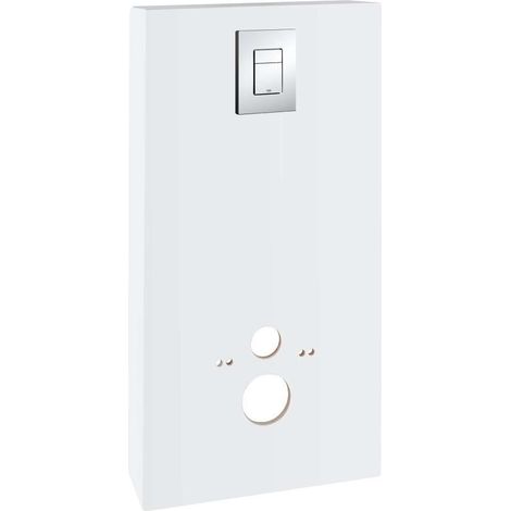 Grohe Solido - Sanitärmodul für WC mit Betätigungsplatte Skate Cosmopolitan, Weiß/Chrom 39377LS0 (1/4)