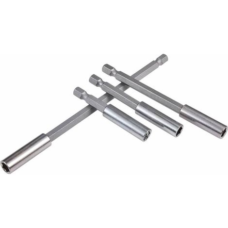 VURAHOME - Lot de 4 rallonges magnétiques pour porte-perceuse 2-4-6, 1/4 ± Tige hexagonale robuste à changement rapide (1/5)