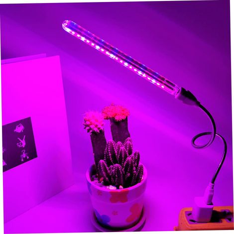 Lampe de croissance LED pour plantes succulentes avec tube flexible USB pour jardin, hydroponie et serre (prise non incluse).-AquaForge (1/5)
