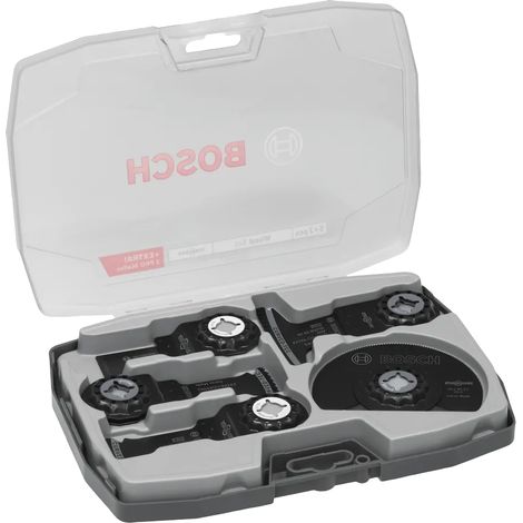 Outils multifonctions Bosch Professional Accessoires bois Set de 7 pièces ( 2608669097 ) Starlock + coffret