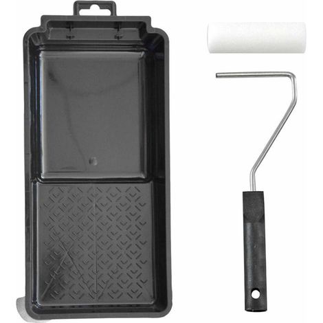Color Expert Lackier-Rollerset 11 cm 1K Griff mit Wanne Farbroller (1/2)