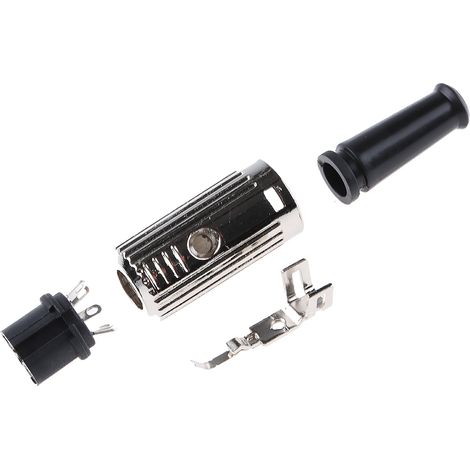 Connecteur DIN RS PRO, 5 contacts, Femelle, Montage sur câble ( Prix pour 1 )