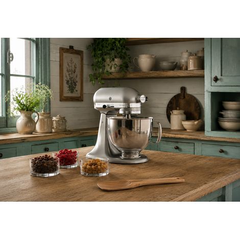 KitchenAid Artisan 5KSM125ECU Küchenmaschine Contour-Silver