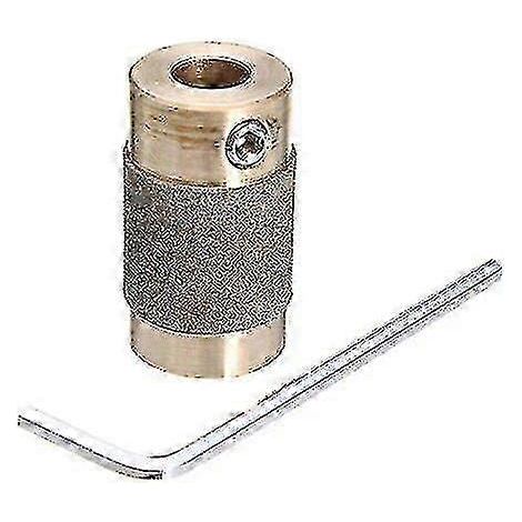 Tête de meulage diamantée en cuivre de 3/4 pouce compatible avec les outils de meulage pour verre coloré, pierre et carrelage (1/5)