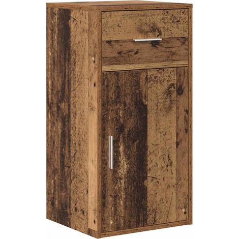 Maison Exclusive - Buffet avec tiroir Bois ancien 38 x 34 x 75 cm (1/5)