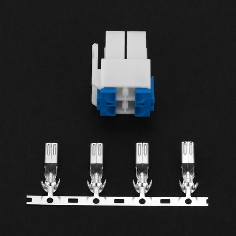 Câble d'alimentation 4 broches pour stations radioamateur IC-7000, IC-7600, FT-450, TS-480 (1/5)