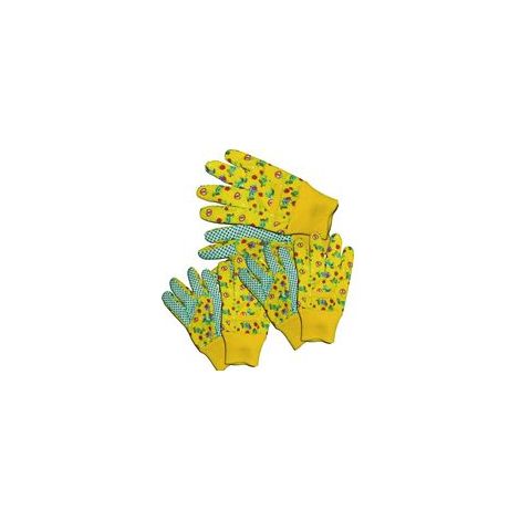 Lot de 3 paires de gants de jardinage antidérapants pour enfants (garçons et filles), style 3. (1/5)