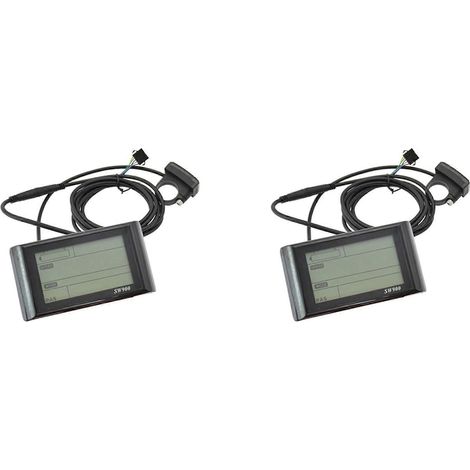2x SW900 E-Bike LCD-Display 36V E-Bike LCD-Zähleranzeige für Elektrofahrradcomputer (1/5)