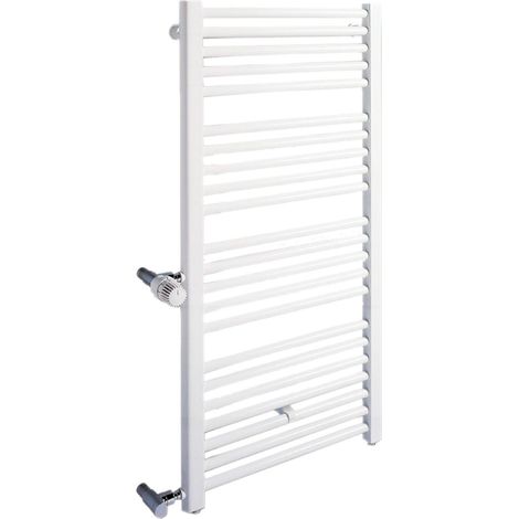 Kermi Radiatore scaldasalviette sostitutivo Basic-D, diritto, attacco destro, 1770x599 mm (HxL), bianco, E001D18006024XK