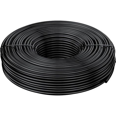 30 M Tubulure d'irrigation goutte à goutte 4-6 mm, pour système d'arrosage, tuyau micro goutte PVC noir, rouleau pour jardin, pièce d'irrigation (1/5)