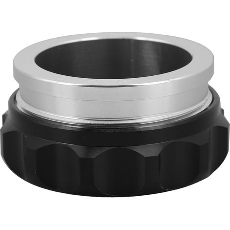 Kit de bouchon de remplissage pour réservoir de carburant et d'eau, diamètre intérieur de 1,9 pouce, type universel en aluminium, convient aux automobiles, noir. (1/5)