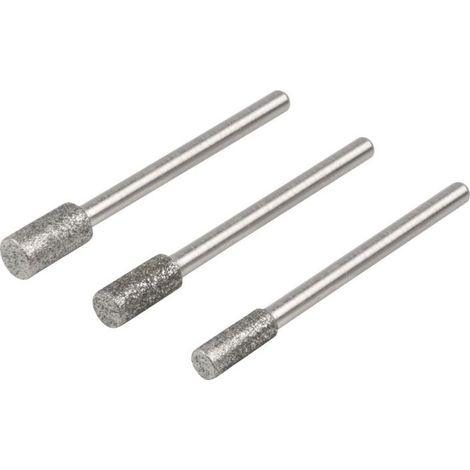 Diamant Schleifstein Set Craft 3 Stück 4 mm 5,5 mm