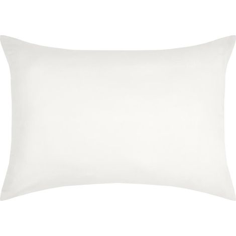 1 Taie d'oreiller coton uni 50 x 70 cm Edens ivoire
