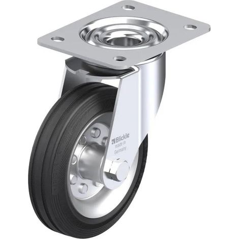 Blickle 532101 Ruotino girevole in acciaio 150 mm metallo