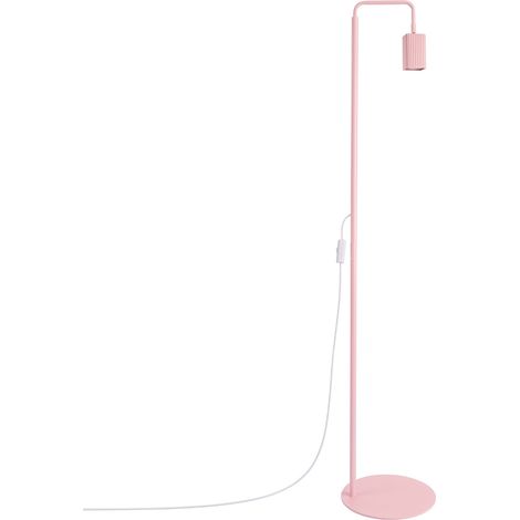 Lámpara de pie RAYO 1 rosa aluminio 1xGU10 30cm Sollux (1/5)
