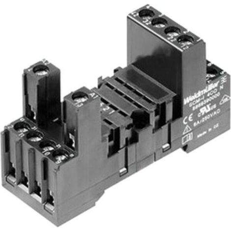 Weidmüller SCM-I 4CO N-S SOCKEL 4X6A 250V (8869390000)