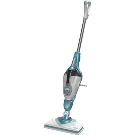 Balai - Nettoyeur Vapeur BLACK + DECKER BHSM168U-QS - Balai Vapeur Filaire - Multifonction - 7 ACCESSOIRES – 1600W