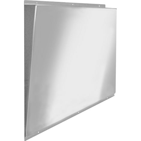 KWC AR Spiegel, HEAVY DUTY, Edelstahl,  460x531x62 mm, schräg, sichtb. Bef.