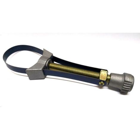 CHIAVE SMONTAGGIO FILTRO OLIO FILTRI CHIAVE A NASTRO REGOLABILE ACCIAIO 105 mm (1/3)