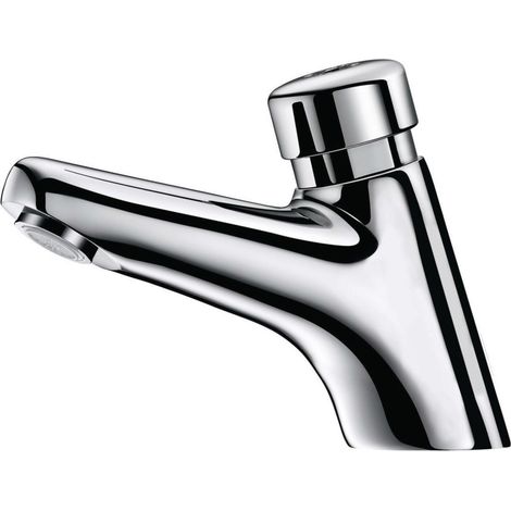 Robinet temporisé Tempostop 2 pour lavabo bouton-poussoir avec sécurité anti-blocage : réf. 702301 (1/2)